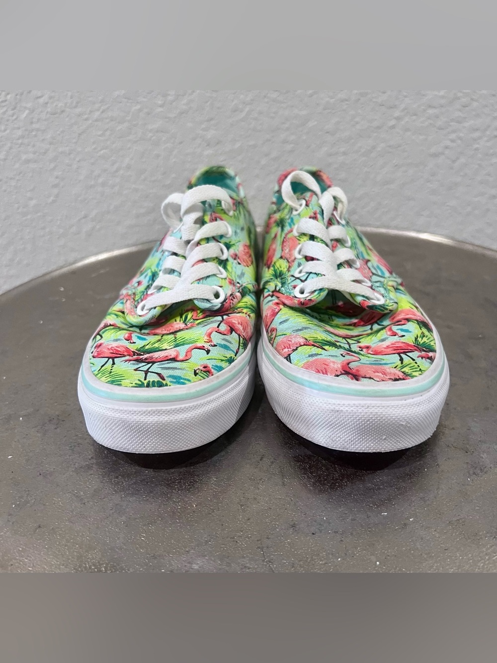 Vans Ultracush Shoes Pink Flamingo Womens Low Top Lace Up Skateboard